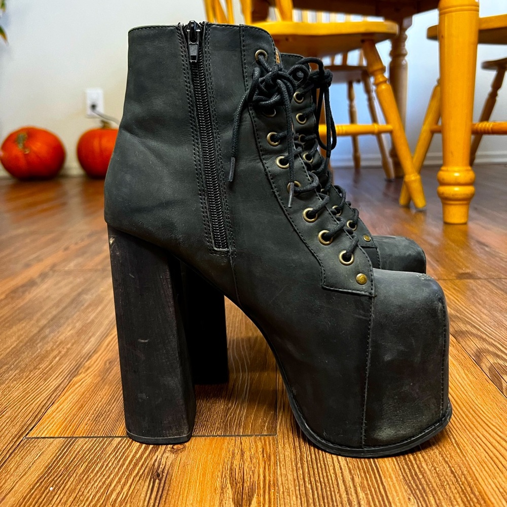 Jeffrey Campbell, Big-Lita Upper Leather, Size 9